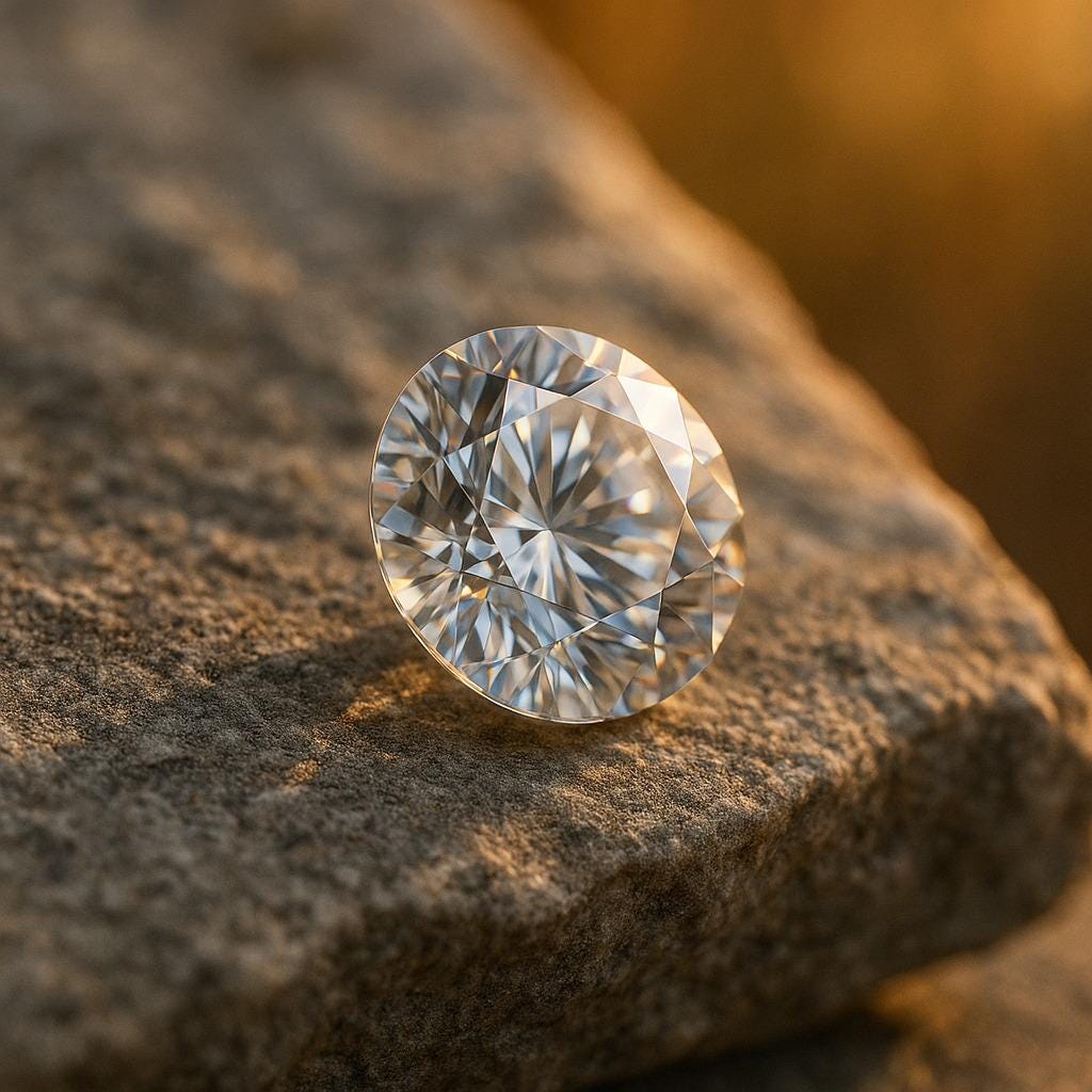 Round Lab Grown Diamond | 0.50ct – 2ct | For Ring, Pendant | IGI Certified on Request | Ethical, Fire-Filled Diamond for Ring or Pendant