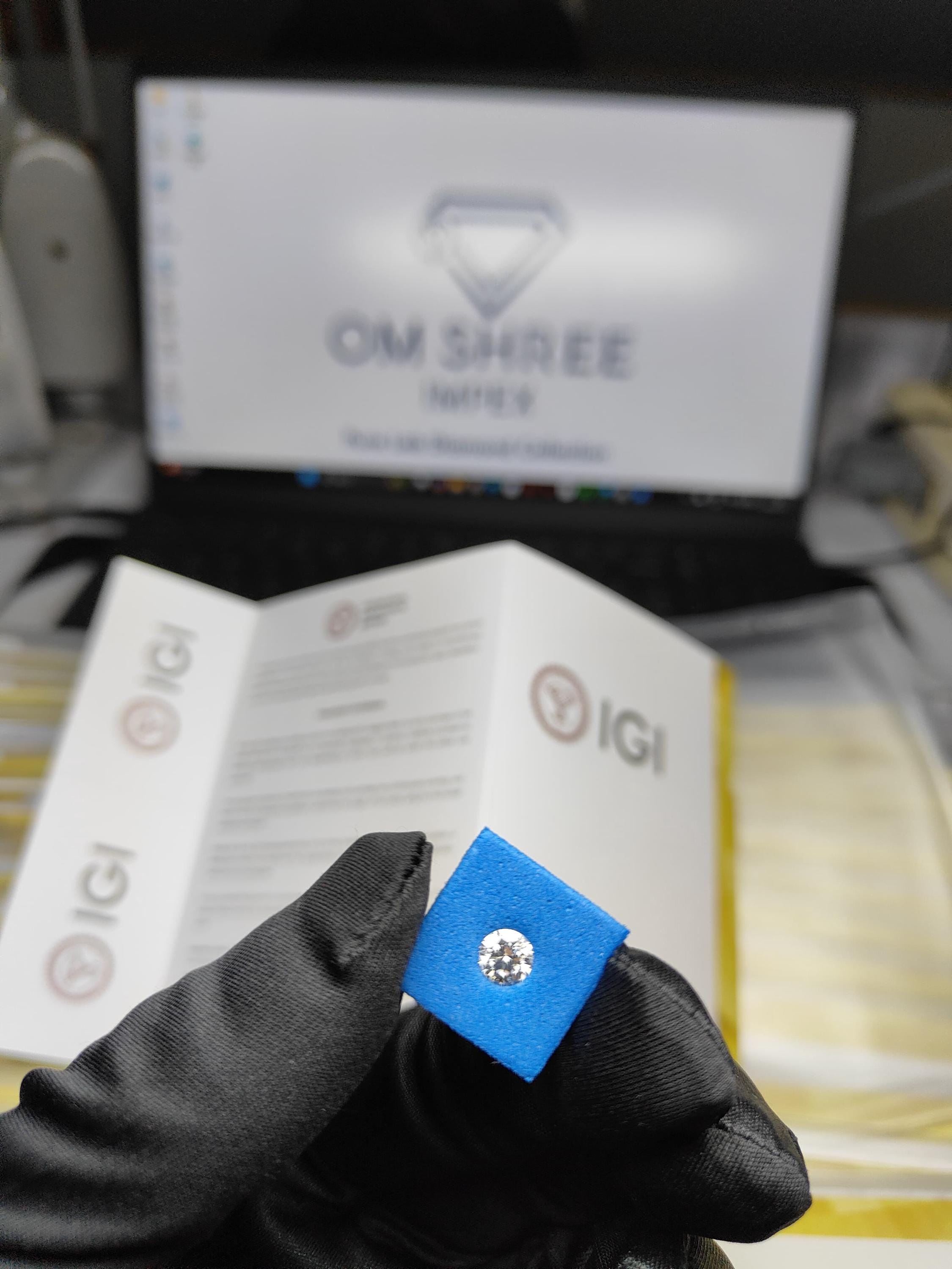 0.50 ct D-IF Round Brilliant Lab Grown Diamond – IGI Certified #715563060