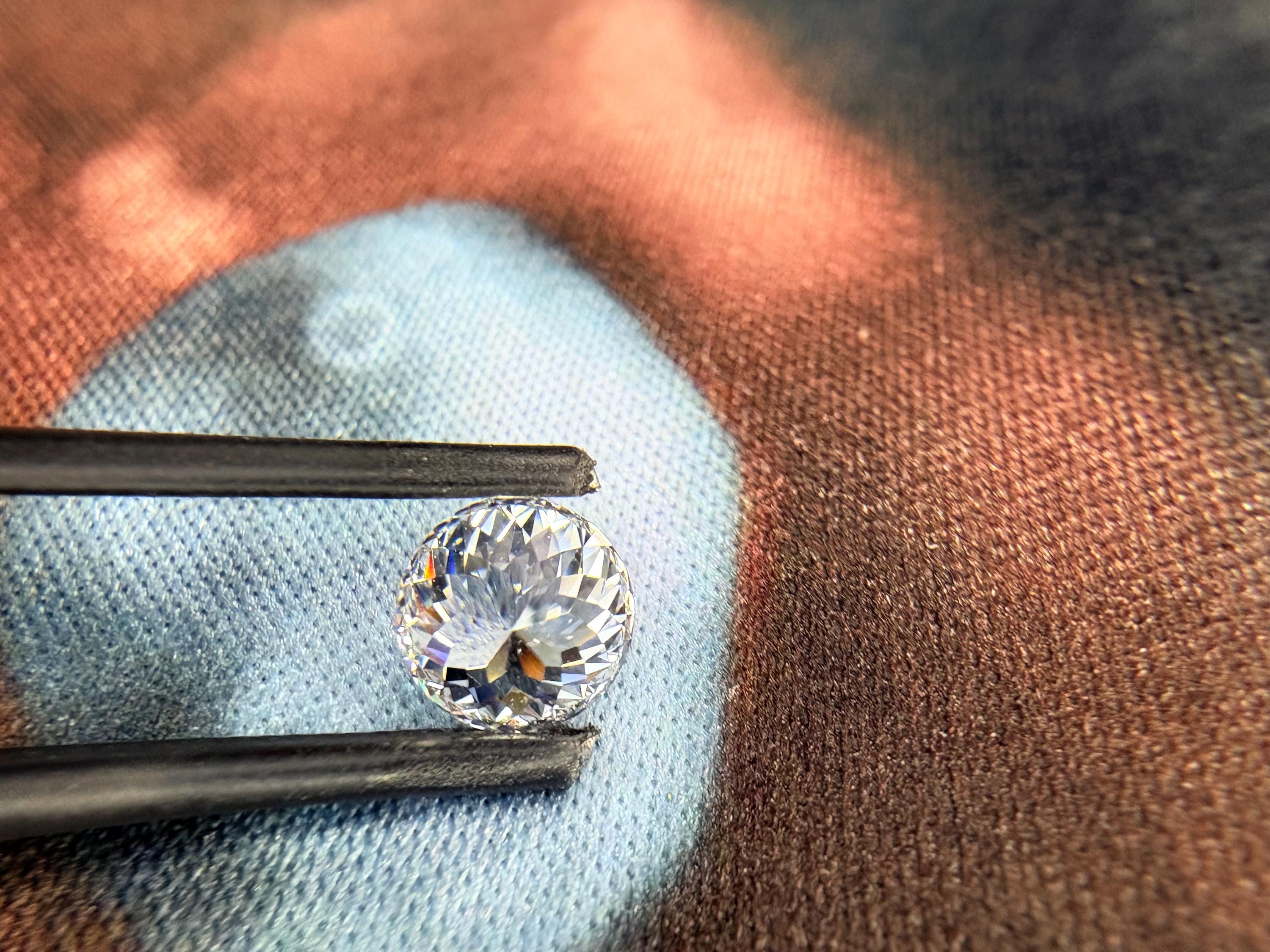 Portuguese Cut Lab Grown Diamond | Portugal Flower Cut | Diamond for Custom Engagement Ring, Pendant & Jewelry | IGI Certified (On Request)