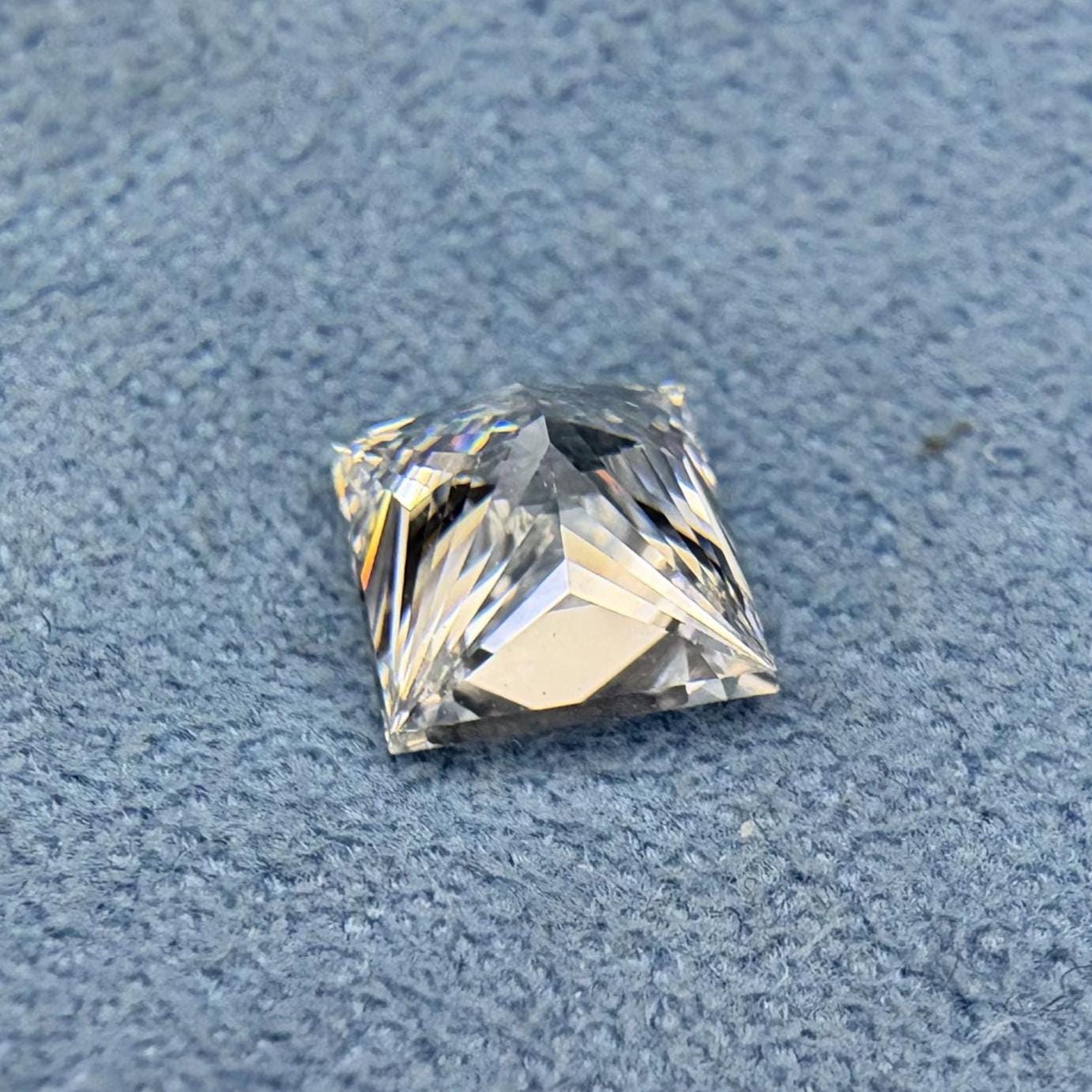Princess Cut Lab Diamond | 0.50ct - 2ct | Certified on Request | Square Diamond for For Engagement Ring, Pendant, Earrings